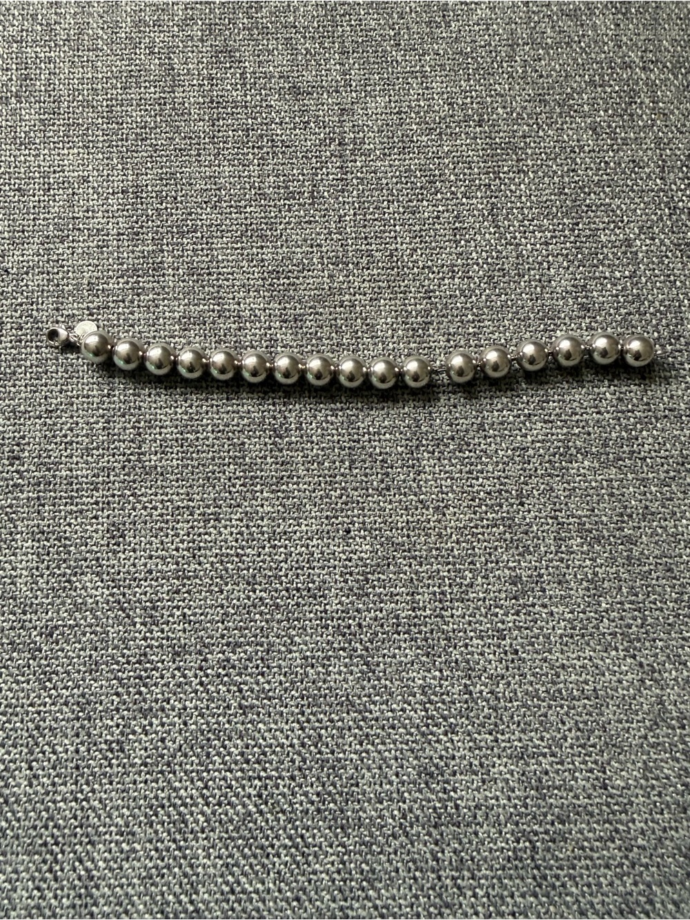 Tiffany & Co. Sterling Silver Bead Bracelet